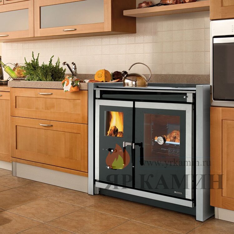 Печь отопительно-варочная Italy Built-In  LaNordica Extraflame