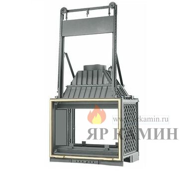 Топка каминная DECO 815 DF DO BR двухсторонняя