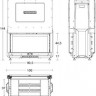 Топка каминная ME 90/44B