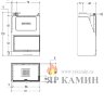 Топка каминная Piazzetta MA 281 SL